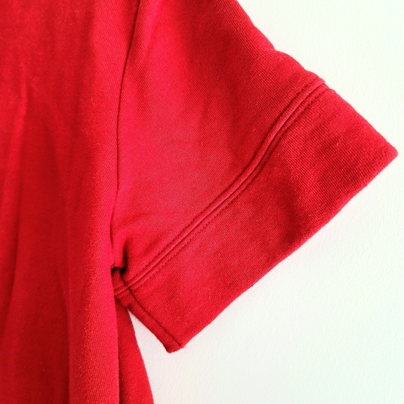 Thyme Maternity Women's Short Sleeve Hoodie Sweater Size M - Picture 6 of 13